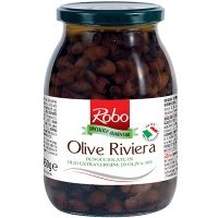 Pitted Riviera Olives in Extra VIrgin Olive Oil