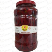 Whole Calabrian Pickled Peppers in Sunflower Oil logo