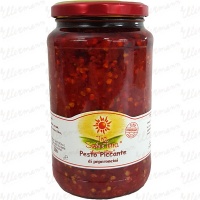 Chilli Pepper Pesto with Extra Virgin Olive Oil